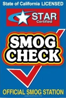 State of California Licensed STAR Certified Official Smog Station